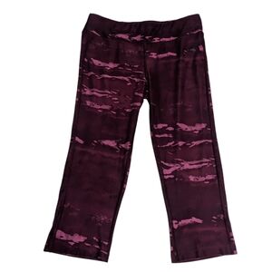 The North Face Pink/Purple Capri Leggings M